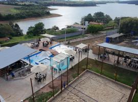 JK Beach Club Bar e Pousada，位于伊比乌纳的酒店