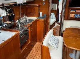 Charming night in a 12 m sailboat