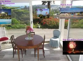 Studio vue mer dans le centre de Crozon