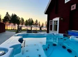 Lakeside Villa with Sauna & Hot Tub