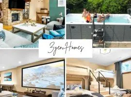 Best Location Chalet Walk to Village-Ski in Ski out Extra Large Hottub