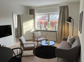 Hyggelig lejlighed tæt på centrum og letbanestop，位于欧登塞的酒店