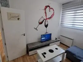 Céntrico ,garaje, wifi y colchones visco nuevos