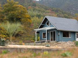一棟貸しヴィラ unodo aoiouchi，位于三原市的酒店