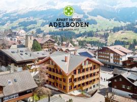 Apart Hotel Adelboden am Dorfplatz，位于阿德尔博登的酒店