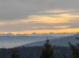 Widokówka Kudłacze Domek z Jacuzzi，位于Pcim的酒店