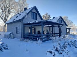 Domki na Kaszubach - Chabry i Rumianki - Roztoka, Przywidz - Basen Sauna Jacuzzi KASZUBY，位于Roztoka的滑雪度假村