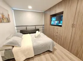 Moderno Apartamento con WiFi, Parking Privado y Cocina Completa Frente campus Universidad Santo Tomás