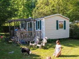 Mobil-home pour 7 personnes avec terrasse à la Bastide-de-Sérou - API-1-52-1423