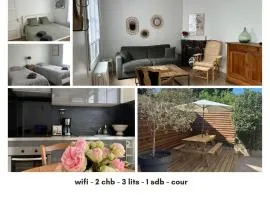 La maison de Leonie 2 chb cour wifi