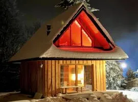 Góralski domek przy stoku Jurasówka koło Tarnowa