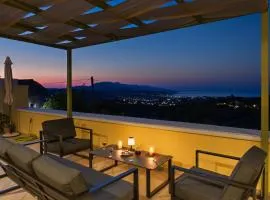 The Yellow Veranda - Close to Ancient Olive Tree of Vouves