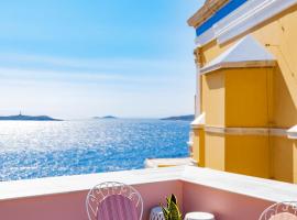 Villa Selena - 1830s Art-House Suites in Vaporia, 50m from Asteria Beach，位于埃尔莫波利斯的低价酒店