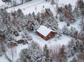 Männisalu cozy houses with hot tube and many extras，位于Mägari的酒店