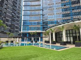 BGC Uptown Park Suites Tower 1 - 2 Bedroom and 2 Bath Condo，位于马尼拉的分契式公寓