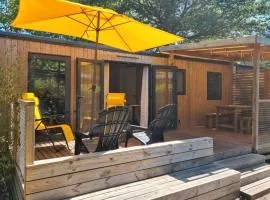 Mobile Home prémium 6 pers 3ch 0107 camping Homair Mayotte 5 étoiles d'exception Lac de Biscarrosse à 25mm Dune du Pilat