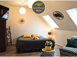 Studio avec parking privé gratuit, proche centre-ville