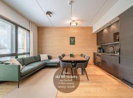 Ski Chalet C23 Ski-in Ski-out by Aavalevi，位于列维的木屋