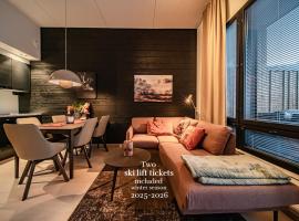 Le Chalet Lingonberry D3 Ski-in Ski-out, Hot Tub by Aavalevi，位于列维的酒店