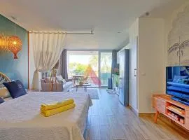 Studio à Anse Marcel, plage, climatisation, parking - FR-1-734-47