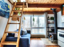 Le Tiny loft ski in ski out，位于蒙特朗布朗的自助式住宿