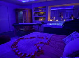 Maison avec Spa Privatif, Jacuzzi et Sauna，位于Bailleval的乡村别墅