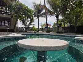 Oceanfront Beach House with Pool and AC