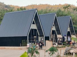 บ้านไม้หอมชาเล่ต์，位于苏安庞的木屋