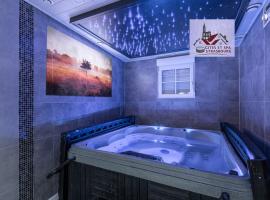 Gites Spa Strasbourg - Villa Ours - SPA Privé, Sauna, Borne d'arcade, Babyfoot，位于Ittenheim的酒店