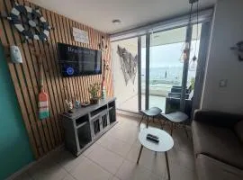 Bello departamento Frente al mar- Concon - Costa Higuerillas