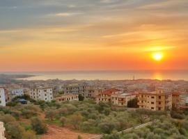 Mdrn 2 bedroom Sea View Flat 5 mins Jiyeh & Damour Resorts，位于An Nabī Yūnus的酒店