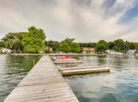 Canandaigua Lake Romantic Getaway with Boat Slip!