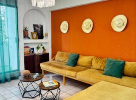 Acogedor departamento bohemio en excelente ubicacion，位于比亚埃尔莫萨的自助式住宿