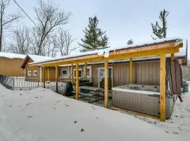 Home Theater and Hot Tub! Home Near Higgins Lake