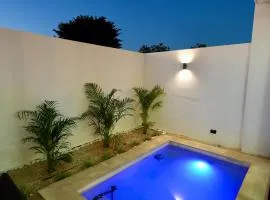 Casa Morrocoy con alberca privada y 3 habitaciones