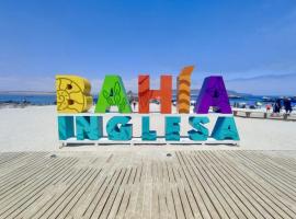 Bahia inglesa, Cabaña Loreto frente al mar，位于卡尔德拉的酒店