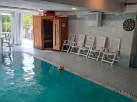 Holiday Home Wellness Villa Vranov 55 inside pool and sauna by Interhome