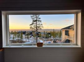 Copernicus Mountain Lodge - In Idre with Ski in n Ski out and Ski In and a magical mountain view，位于伊德菲尔的酒店