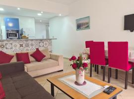 Bel appartement S plus 1, Résidence Aicha avec piscine，位于古莱比耶的酒店