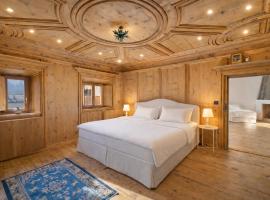 3 camere Antico Fienile nel centro di Samedan，位于萨梅丹的别墅