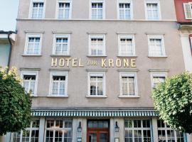Sorell Boutique-Hotel Krone Winterthur，位于温特图尔的酒店