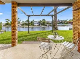 3-Bed Waterfront Apartment with Private Patio