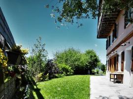 Auberge les Clarines，位于Le Châtelard的酒店