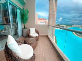 Baia Kristal Top Floor-Elegance and Luxury View，位于Los Arrayanes的酒店