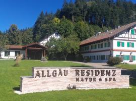 Allgäu Residenz Natur & Spa GmbH，位于魏根斯巴赫的酒店