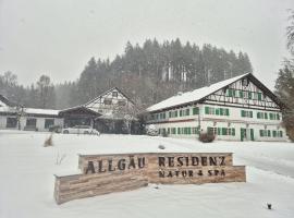 Allgäu Residenz Natur & Spa GmbH，位于魏根斯巴赫的酒店