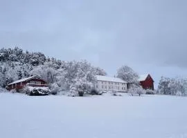 Idyllic house on a farm