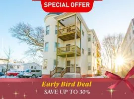 4-3BR Worcester - Cozy Apt near Clark Uni