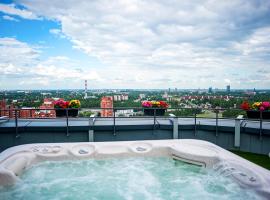 Amazing Penthouse and SPA,位于里加的酒店