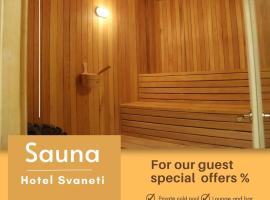 Hotel Svaneti，位于梅斯蒂亚的酒店